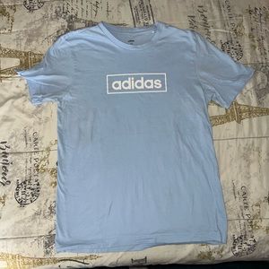 Baby Blue Adidas Tee , Womens